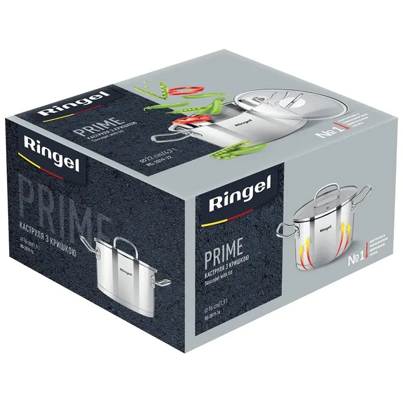 Кастрюля Ringel Prime, 16 см, 1,9 л, 6733712 купить недорого в Украине, фото 2