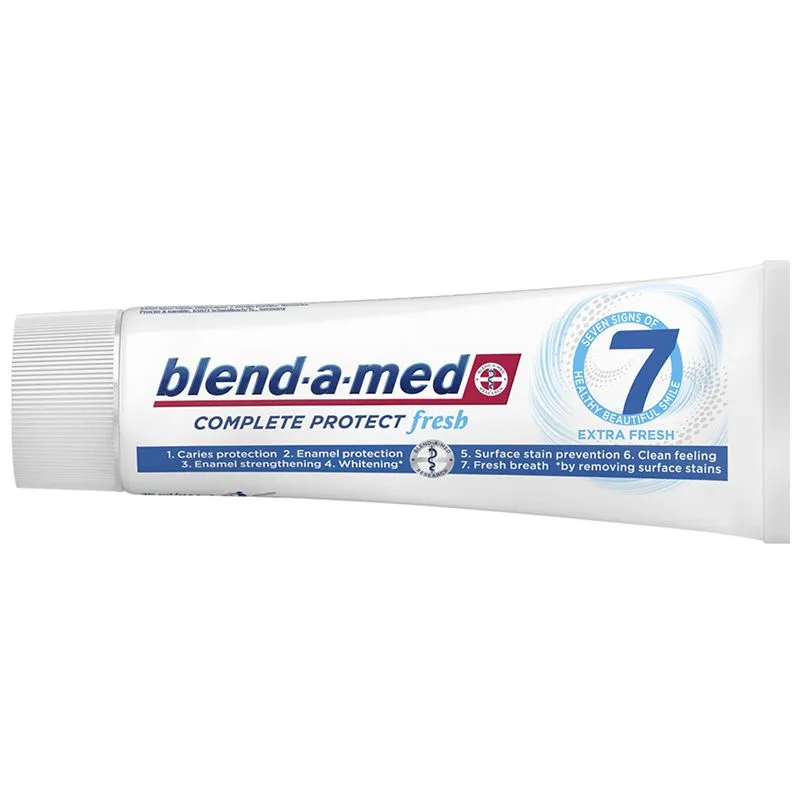 Зубна паста Blend-a-Med 3D Complete Захист і свіжість, 75 мл купити недорого в Україні, фото 1