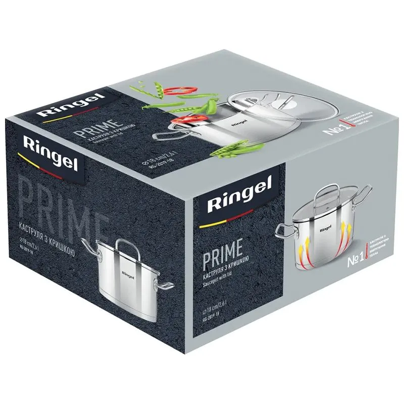 Каструля Ringel Prime, 18 см, 2,6 л, 6733713 купити недорого в Україні, фото 2