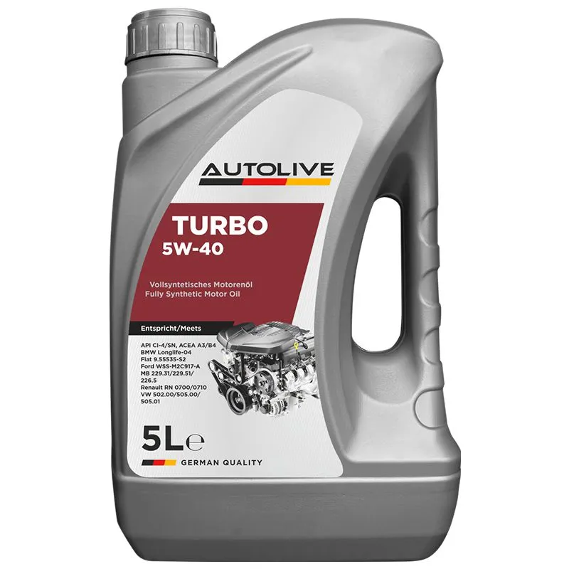 Моторна олива Autolive Turbo 5W-40 CI-4, 5 л, AU 7781-5 купити недорого в Україні, фото 1