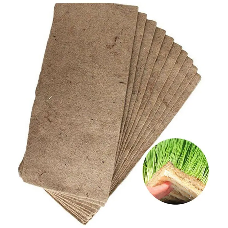 Килимок для мікрозелені лляний, 10х15 см, 10 шт купити недорого в Україні, фото 2