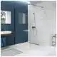 Кабина душевая Cersanit Walk-in Mille, 1200x2000 мм, S161-004, фото 2 Кабина душевая Cersanit Walk-in Mille, 1200x2000 мм, S161-004 купить недорого в Украине, фото 2
