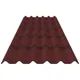 Лист бітумний Onduline Easystyle, 200х82 см, червоний, фото 1 Лист бітумний Onduline Easystyle, 200х82 см, червоний купити недорого в Україні, фото 1