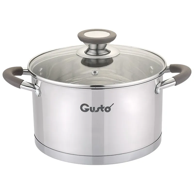 Каструля Level Gusto з кришкою, 3,6 л, 20 см, 90854 купити недорого в Україні, фото 1