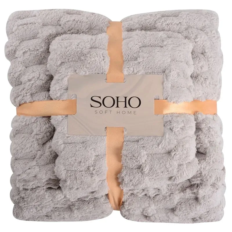 Набір рушників Soho Sote Grey, 35х75 / 70х140 см, 2 шт, 7061553, фото 1 Набір рушників Soho Sote Grey, 35х75 / 70х140 см, 2 шт, 7061553 купити недорого в Україні, фото 1