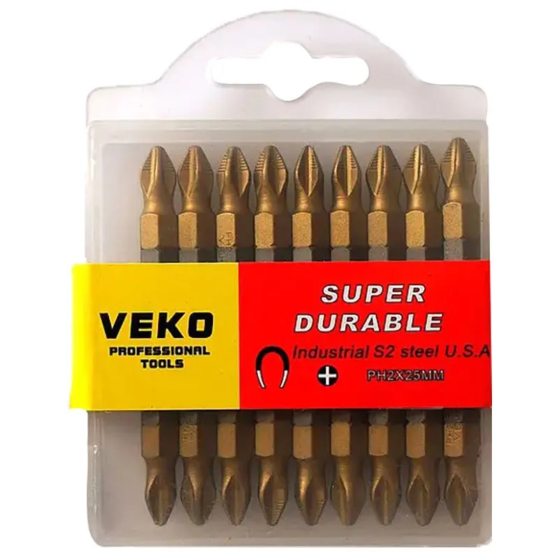 Бита Veko Titanium, PH2, 25 мм, 20 шт купити недорого в Україні, фото 1