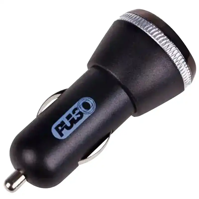 Автомобільний зарядний пристрій Pulso, 2USB, 12В/24В, C-2402BK купити недорого в Україні, фото 2