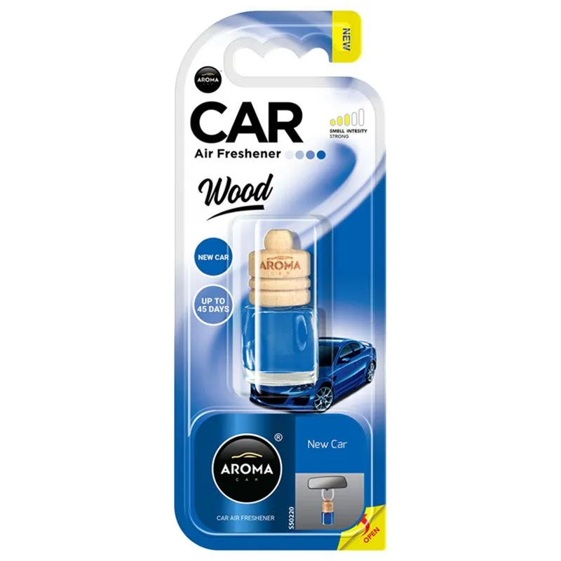 Ароматизатор Aroma Wood New Car, 6 мл, 631104 купити недорого в Україні, фото 1