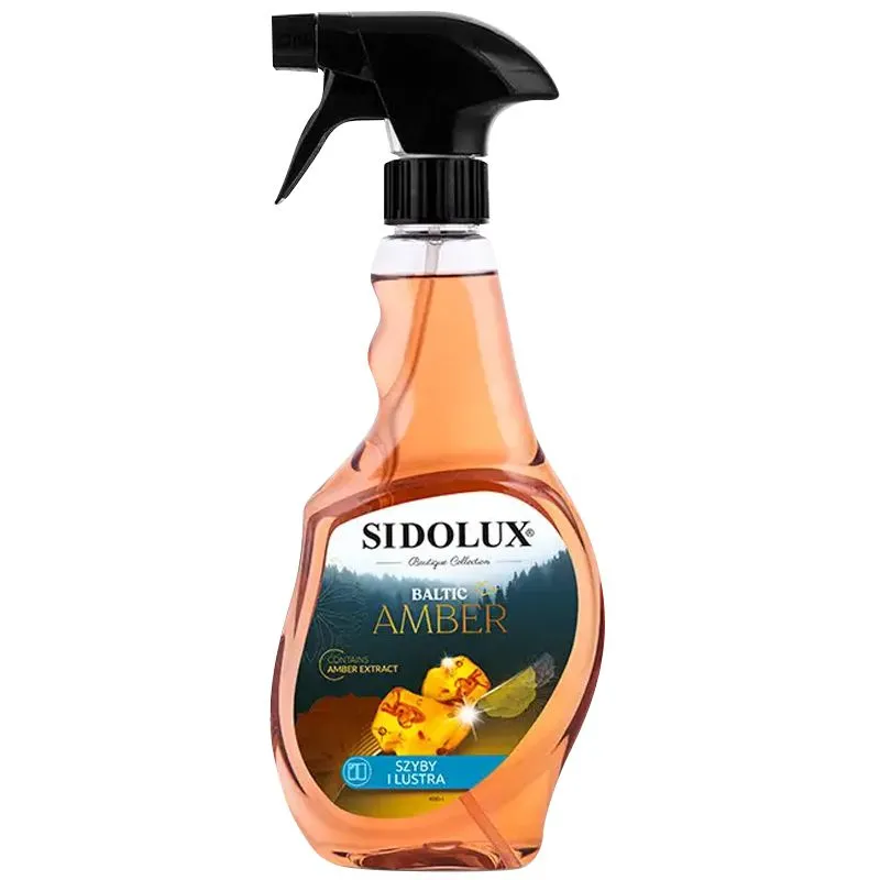 Средство для мытья окон и стеклянных поверхностей Sidolux Baltic Amber, 0,5 л купить недорого в Украине, фото 1