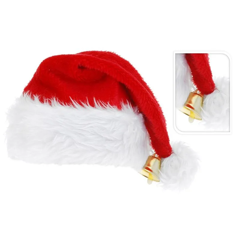 Колпак новогодний с колокольчиком Koopman, 40х30 см, AAF200210 купить недорого в Украине, фото 2