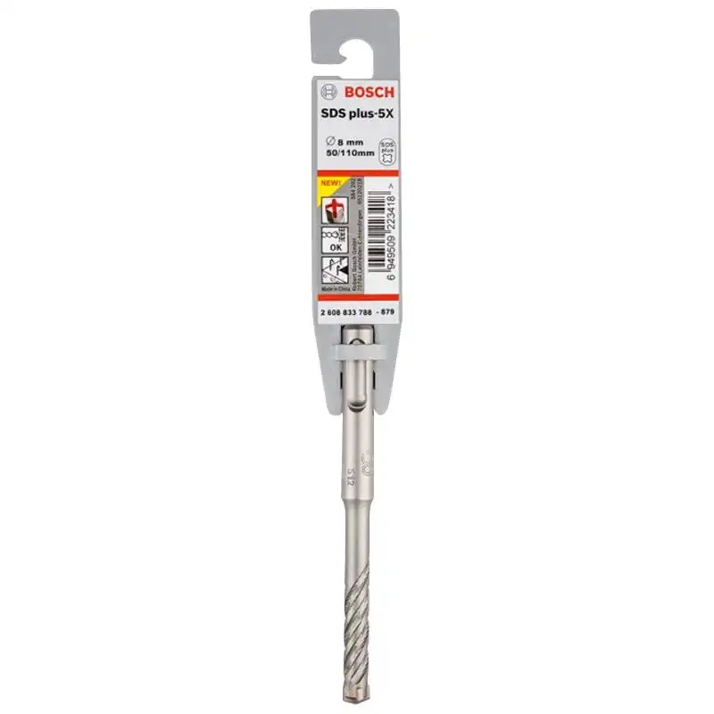 Бур Bosch, SDS-plus plus-5X, 8х110 мм, 2608833788 купити недорого в Україні, фото 2