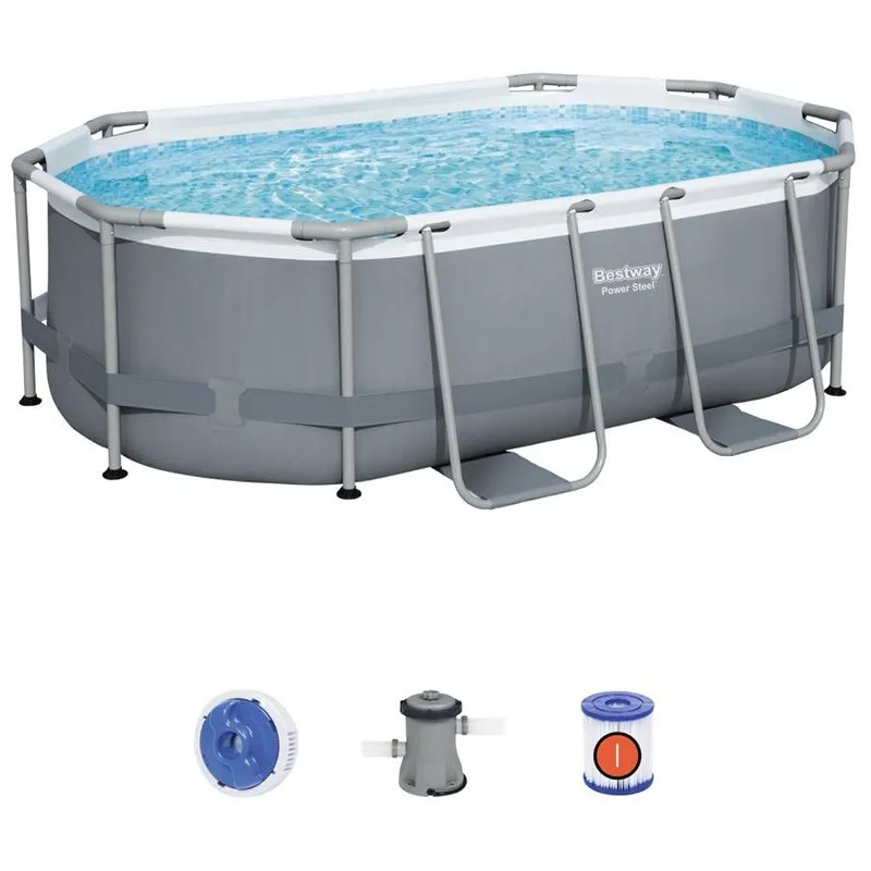 Басейн каркасний Bestway Steel Pro, 305х200х84 см, 5614A купити недорого в Україні, фото 1