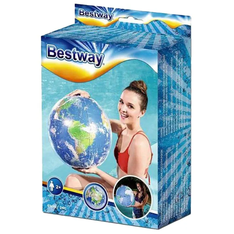 М'яч надувний з підсвіткою Bestway Зелмя, 61 см, 31045 купити недорого в Україні, фото 2