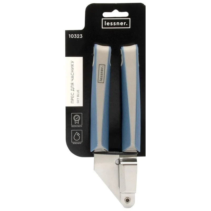 Пресс для чеснока Lessner Sky Blue, 19 см, 10323 купить недорого в Украине, фото 1