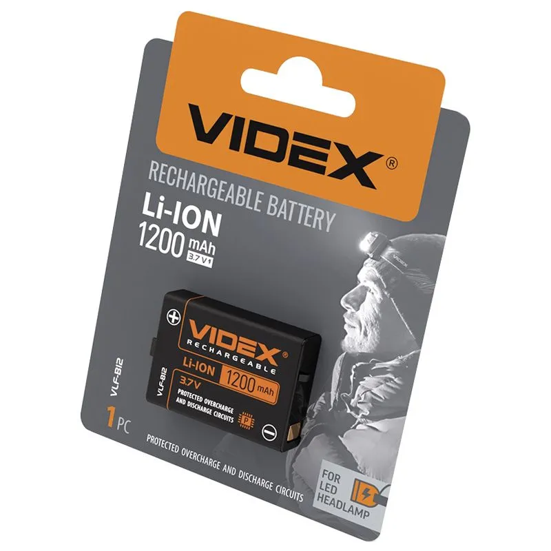 Акумулятор Videx VLF-B12, Li-Ion, 1200 mAh, 27219 купити недорого в Україні, фото 1
