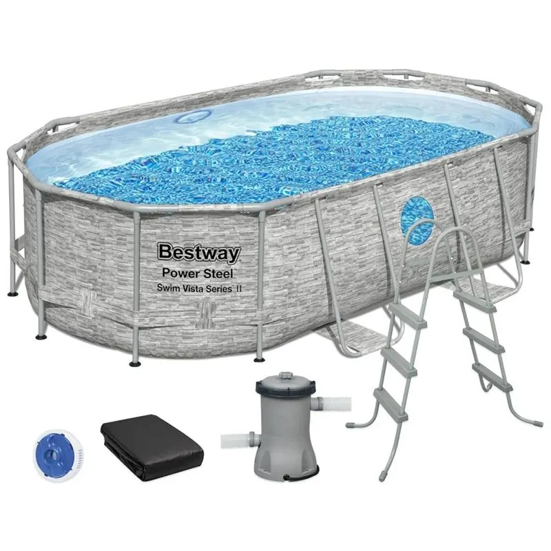 Басейн каркасний Bestway Steel Pro MAX, 4,27х2,5х1,0 м, 56714 купить недорого в Украине, фото 1