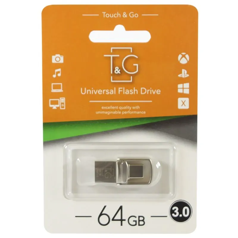 Флеш накопичувач T&G 104, 64 GB купити недорого в Україні, фото 1