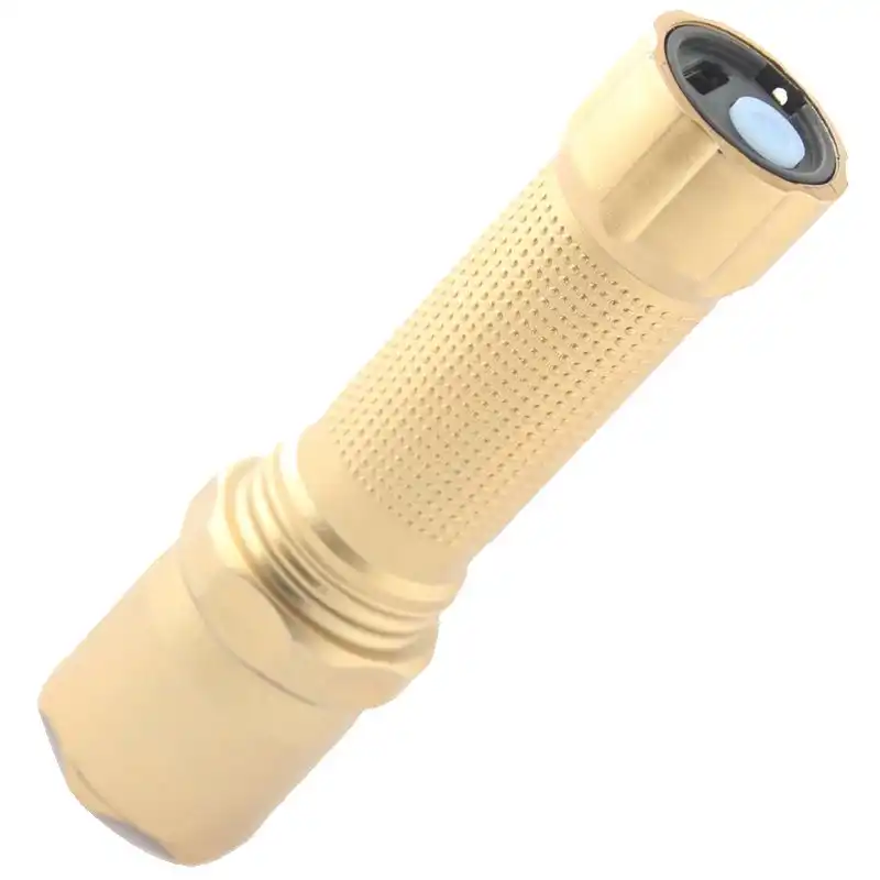 Ліхтар ручний з USB Quantum Minik gold LED, 3 Вт, QM-FL1041 купити недорого в Україні, фото 1