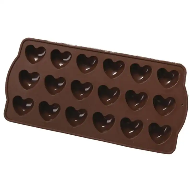 Форма силіконова для цукерок MysSilicone Серце, 10x21,5x2 см, 41083 купити недорого в Україні, фото 1
