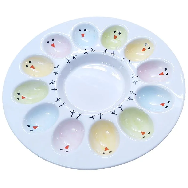 Блюдо для яиц Led Easter Chicken, 12 секций, 7199645, фото 1 Блюдо для яиц Led Easter Chicken, 12 секций, 7199645 купить недорого в Украине, фото 1