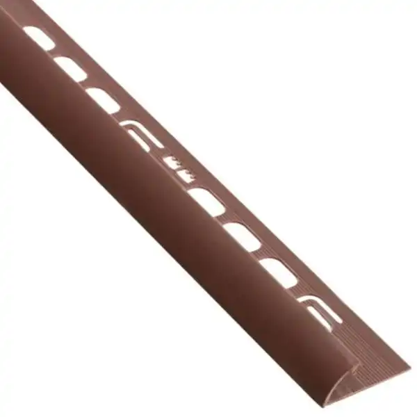 Кутник зовнішній для плитки Salag, 8 мм, 2,5 м, світло-коричневий, 018009 купити недорого в Україні, фото 1