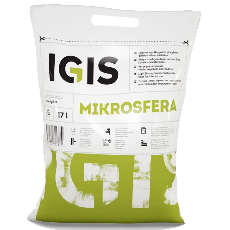 Шпаклевка Igis Mikrosfera Spray, 17 л, 3214109090 купить недорого в Украине, фото 1
