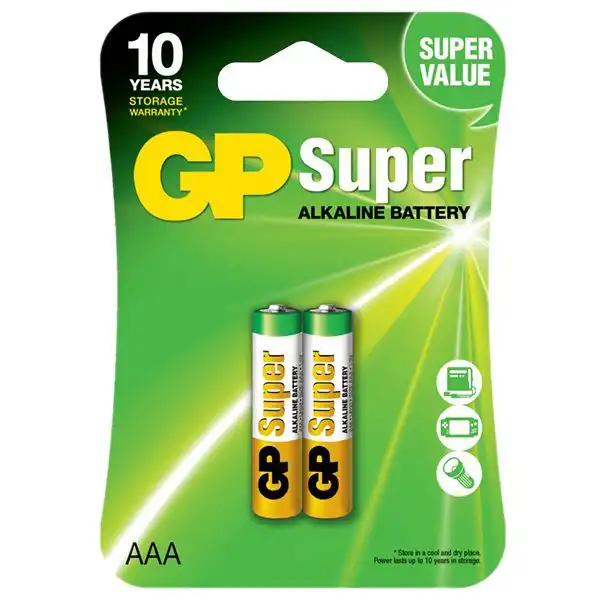 Батарейка GP Batteries Super Alkaline, 24A-U2, LR03, AAA купити недорого в Україні, фото 1