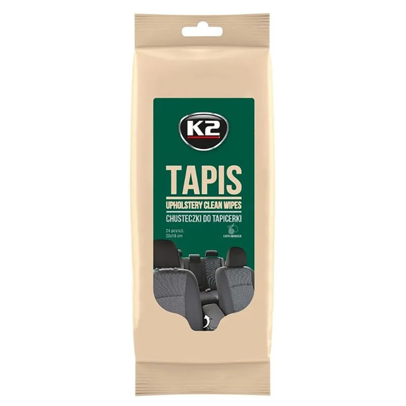 Серветки для очищення тканин K2 Tapis, 24 шт, K212 купити недорого в Україні, фото 1