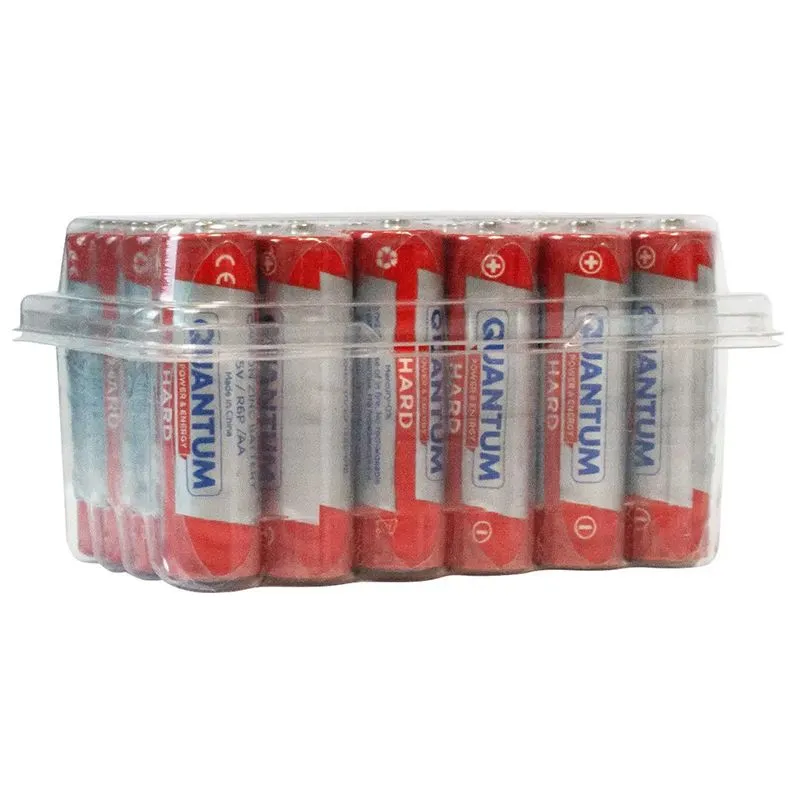 Батарейка Quantum Hard, R6P/AA, 24 шт, QM-R6P-PB24 купити недорого в Україні, фото 1