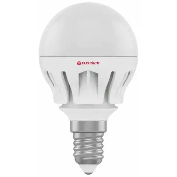 Лампа LED Electrum AL LB-14 D45, 7W, Е14, 2700K, A-LB-0487 купити недорого в Україні, фото 1