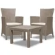 Комплект садовой мебели Keter Rosario Balcony set, искусственный ротанг, 3 предмета, капучино, 21693 купить недорого в Украине, фото 1
