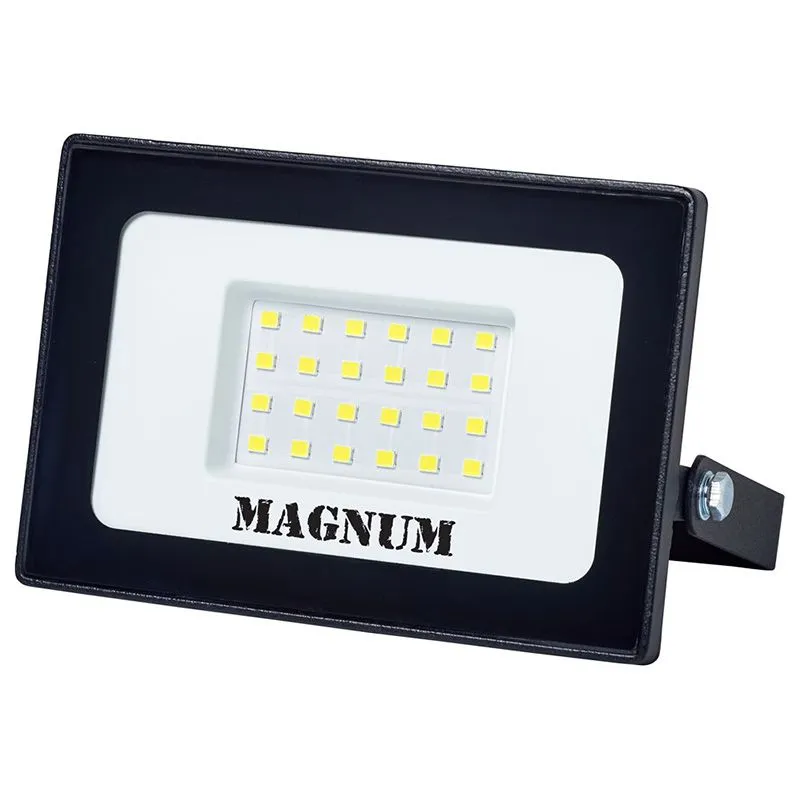 Прожектор Magnum FL12 ECO, 30 Вт, 6500 K, чорний, 90018083 купити недорого в Україні, фото 1