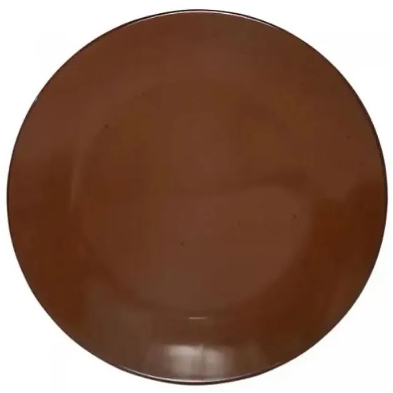 Тарілка обідня Vittora Шоколад, 27 см, 98787 купити недорого в Україні, фото 1
