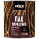 Лак паркетний Zebra Акварель, 0,75 л, глянсовий, фото 1 Лак паркетний Zebra Акварель, 0,75 л, глянсовий купити недорого в Україні, фото 1