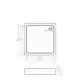 Поддон Koller Pool Grace 900x900 мм, квадратный, фото 4 Поддон Koller Pool Grace 900x900 мм, квадратный купить недорого в Украине, фото 4