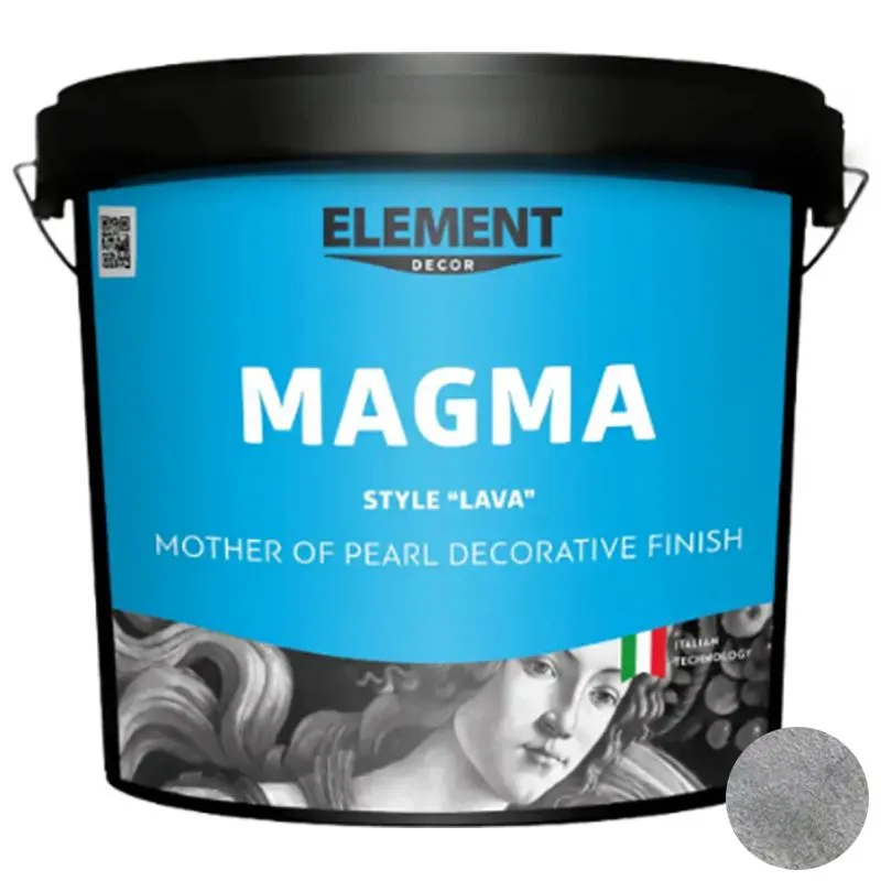 Штукатурка декоративна Element Decor Magma, 10 кг, перламутровий купити недорого в Україні, фото 1