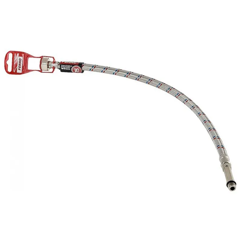 Шланг подвода Ferro, 1/2"xM10х1, 50 см, WBS24 купить недорого в Украине, фото 1