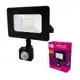 Прожектор LED ELM Matrix, 20W, 6500К, с датчиком движения, 26-0035, фото 2 Прожектор LED ELM Matrix, 20W, 6500К, с датчиком движения, 26-0035 купить недорого в Украине, фото 2