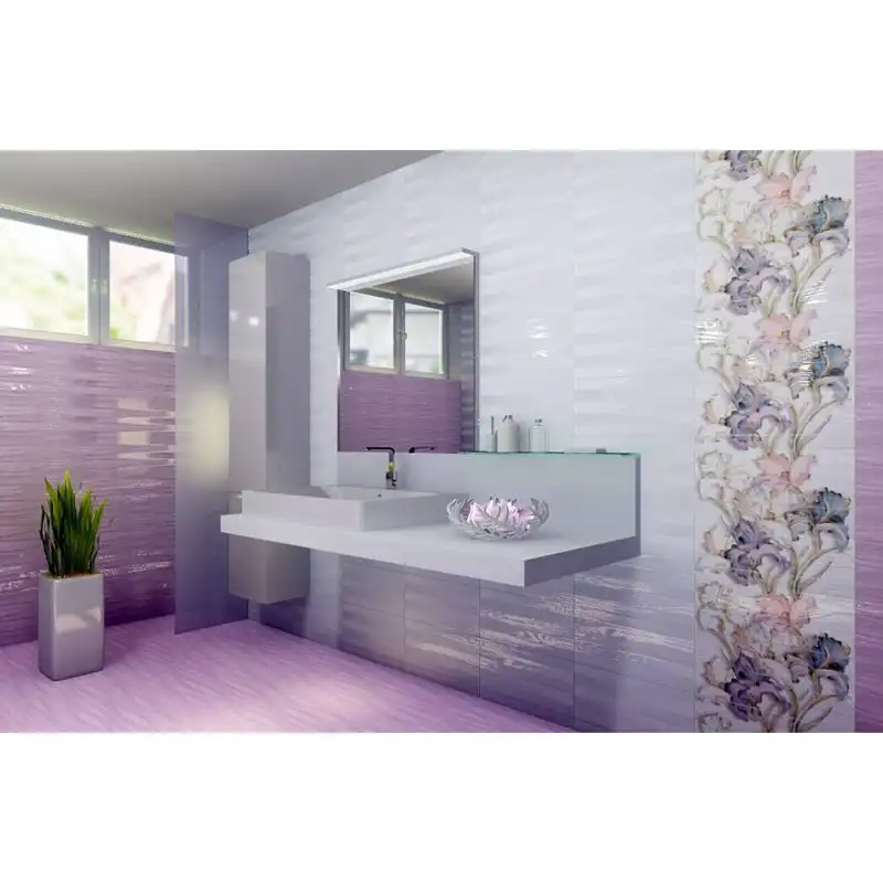 Плитка InterCerama Batik, 430х430 мм, фиолетовый, 83 052, фото 1 Плитка InterCerama Batik, 430х430 мм, фиолетовый, 83 052 купить недорого в Украине, фото 1