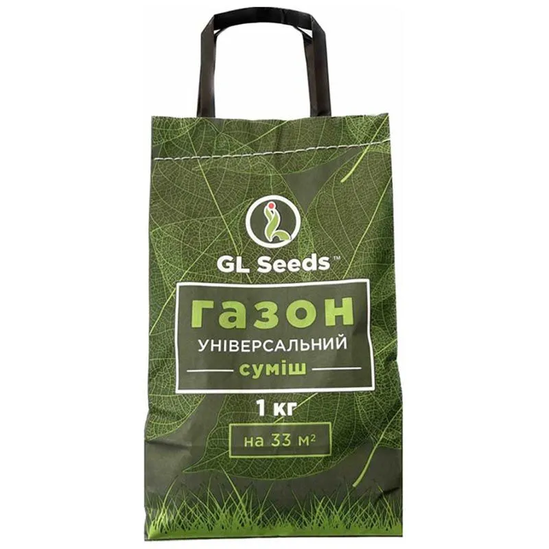 Насіння газону Gl Seeds Універсальний газон, 1 кг купити недорого в Україні, фото 1