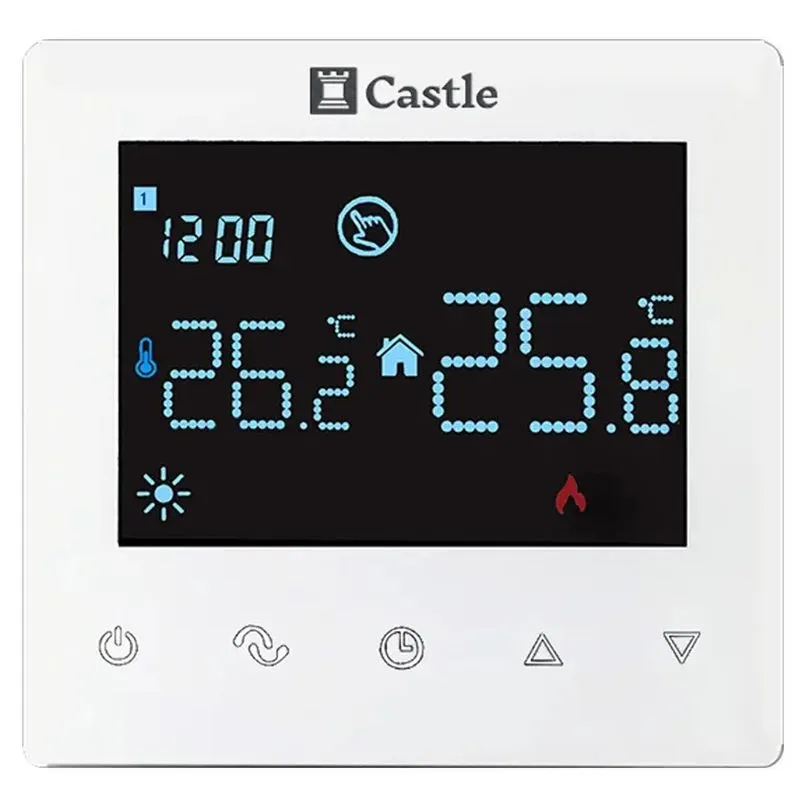Терморегулятор для теплого пола Castle AC606H, 55015870 купить недорого в Украине, фото 1