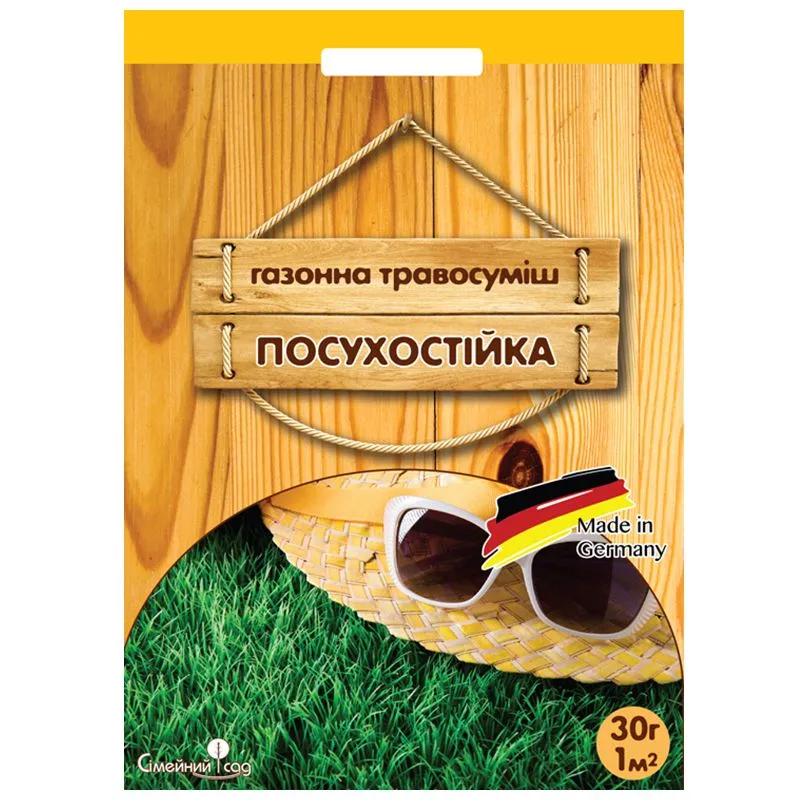 Семена газона Семейный сад Засухоустойчивый, 30 г купить недорого в Украине, фото 1