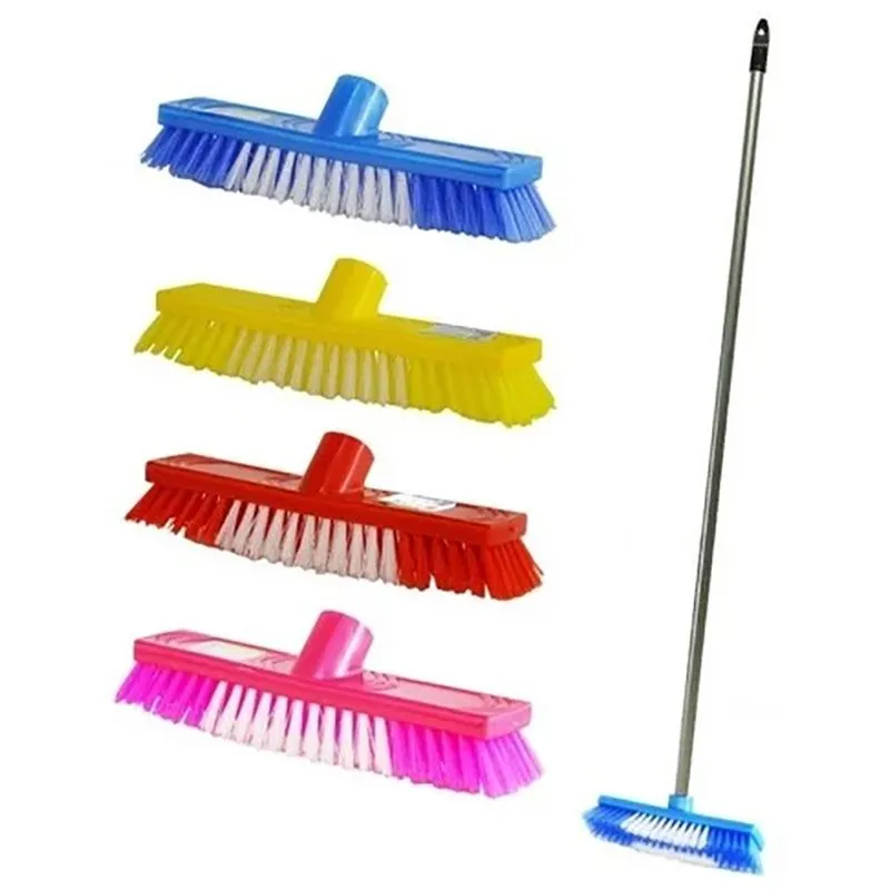 Щітка жорстка з палкою Zambak Plastik, в асортименті, ZP09699 купити недорого в Україні, фото 2