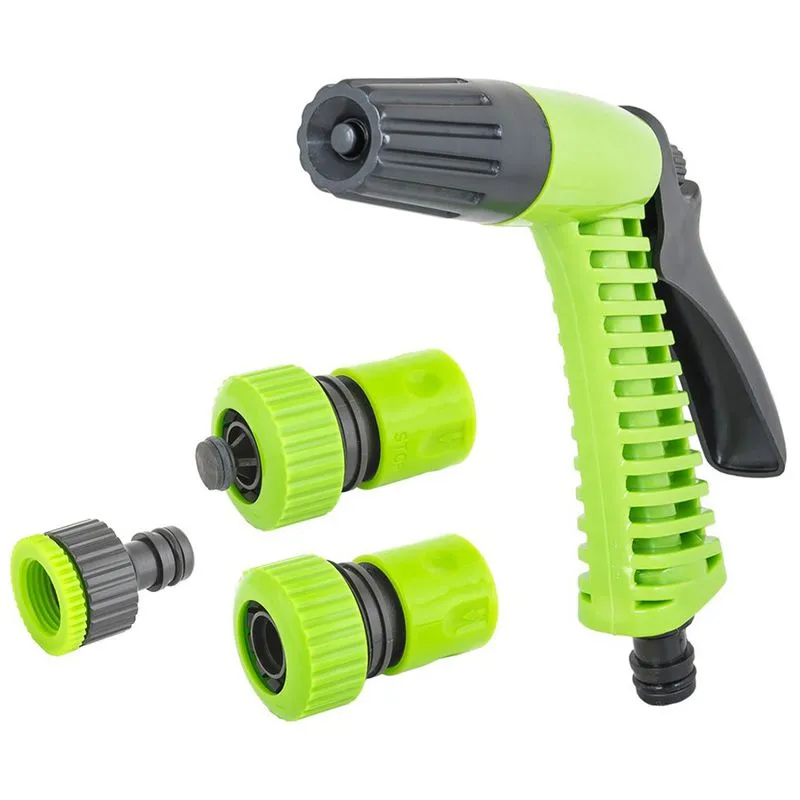 Набор для полива Master Tool Dew Line, 4 шт, пистолет, адаптер, 2 коннектора, 92-9340 купить недорого в Украине, фото 1