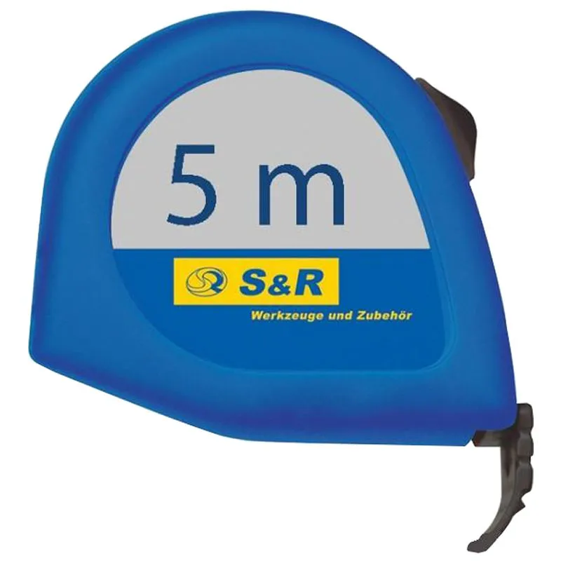 Рулетка S&R, 5 м, 421105025 купить недорого в Украине, фото 1