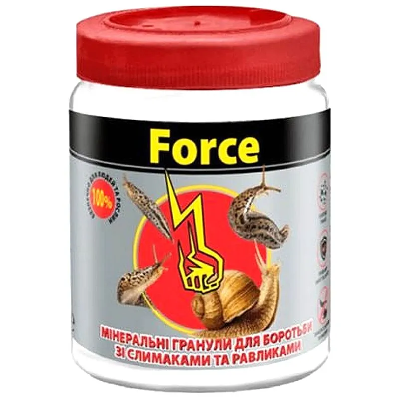 Средство для борьбы со слизнями и улитками Force, 150 гр купить недорого в Украине, фото 1