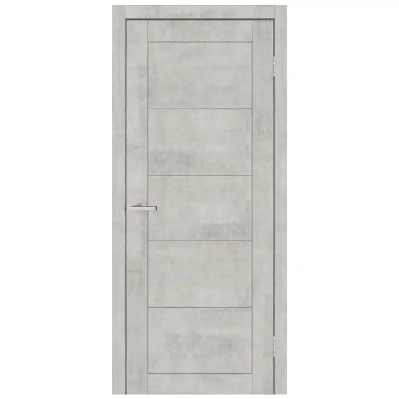 Полотно дверное глухое ОМiC Doors С080B, 40х700х2000 мм, бетон светлый купить недорого в Украине, фото 1