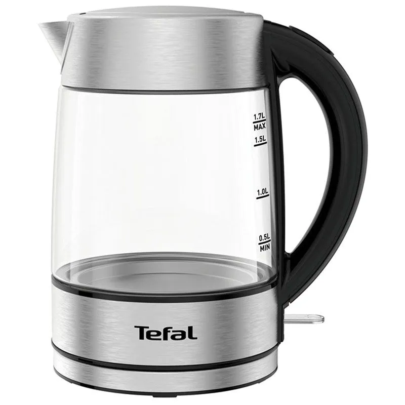 Чайник электрический Tefal Glass Kettle KI772D38 купить недорого в Украине, фото 1