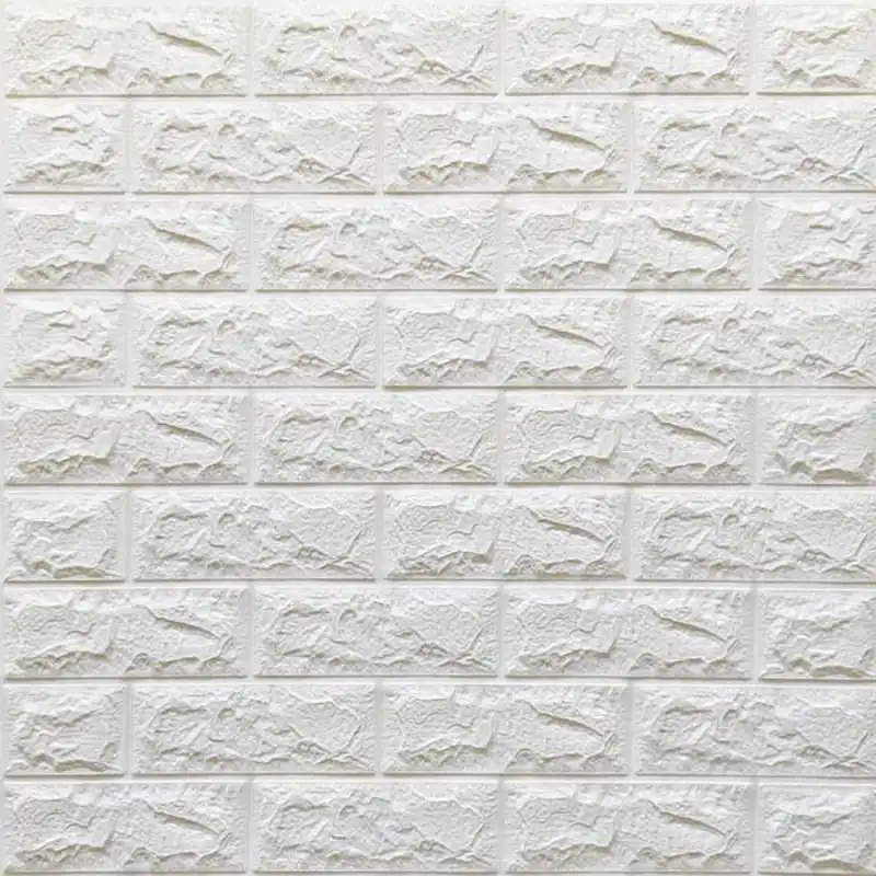 3D-панель стінова Sticker Wall, 700х770х7 мм, біла, HP-BG-01 купити недорого в Україні, фото 1