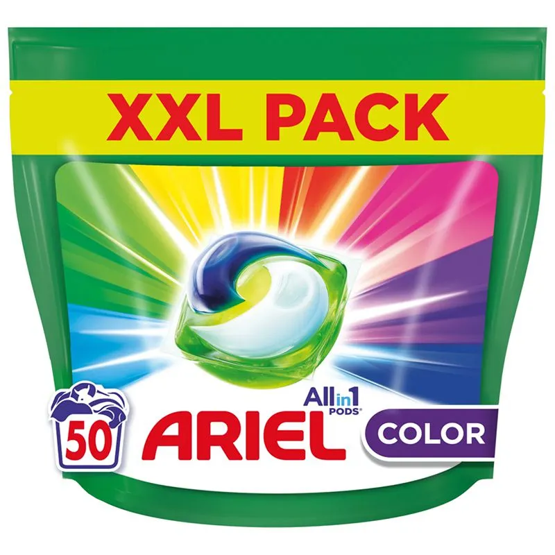 Капсули для прання Ariel Color, 50 шт купити недорого в Україні, фото 1